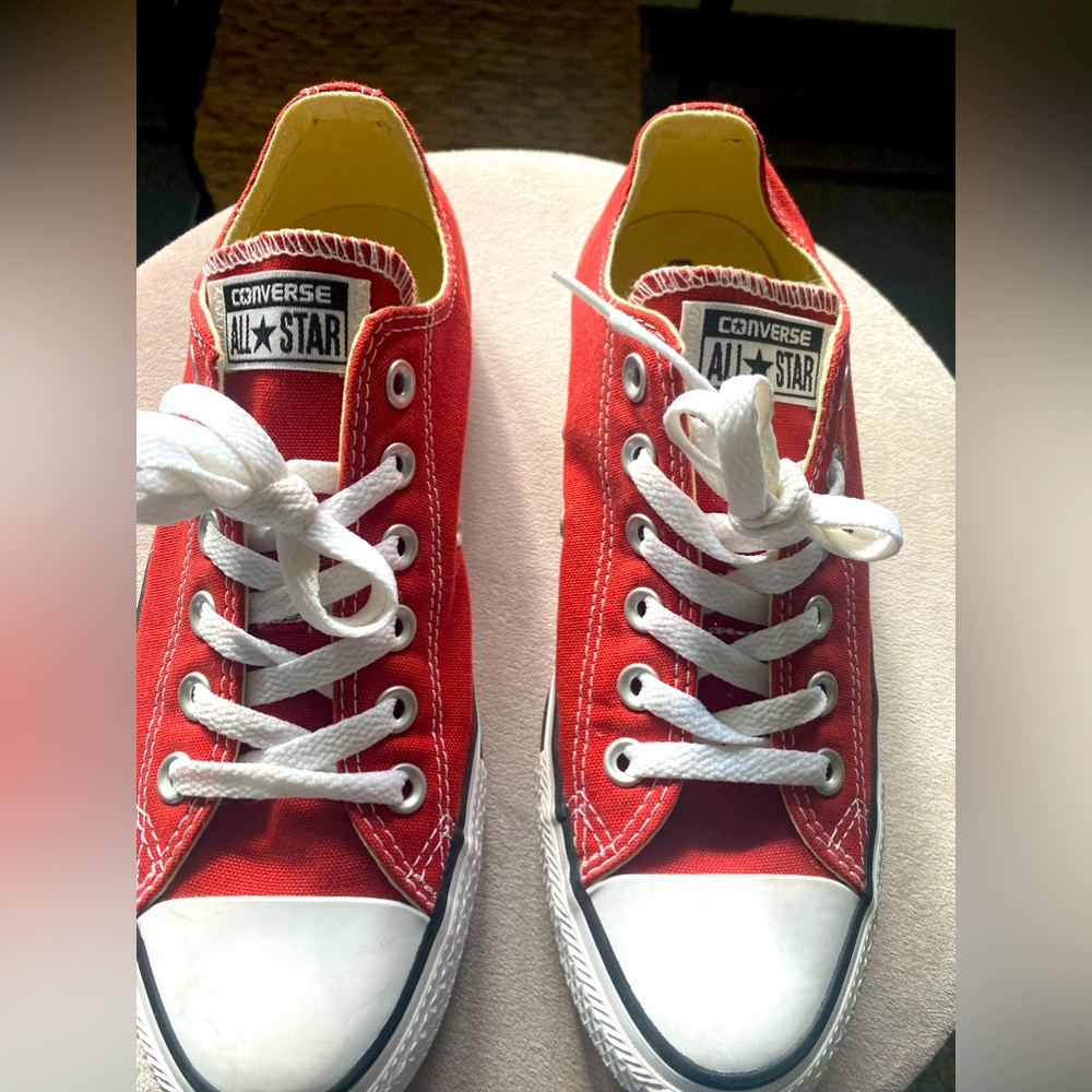 Converse All Star chuck Taylor red sneakers